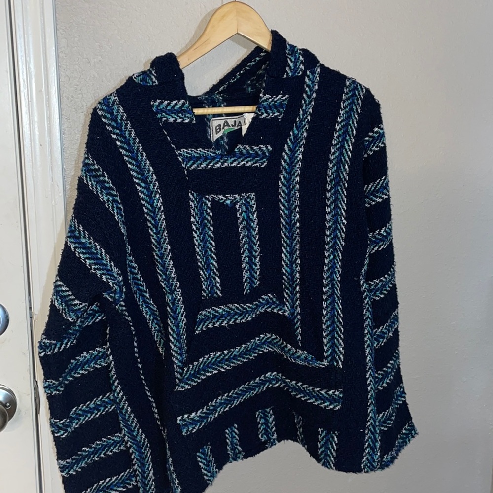 Baja woven hoodie